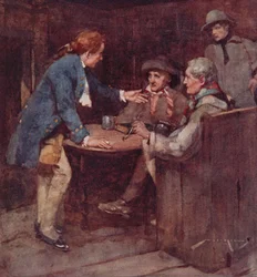 Illustration für Das verlassene Dorf von Oliver Goldsmith