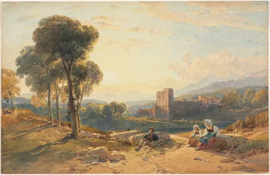 Landschaft, Italien, 1872