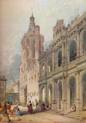 Rathaus, Köln, ca. 1841