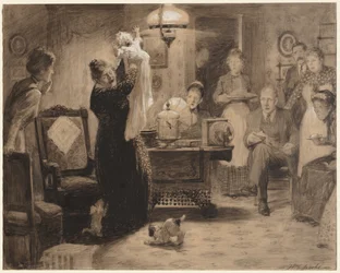 Skizze zur Illustration Das stationäre Baby, 1912