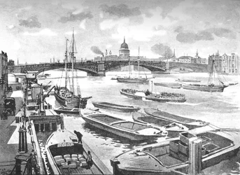 Southwark-Brücke, 1891