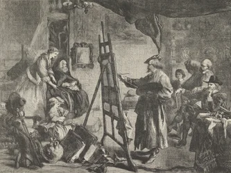 Rembrandts Studio, 14. November 1861