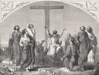 Die Mission der Apostel, aus Illustrated London News, 30. Oktober 1865
