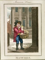 Streichhölzer, Mansion House, aus 