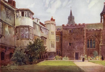 Ein Alter Hof im Queens College