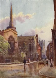 Market Street und Holy Trinity Kirche