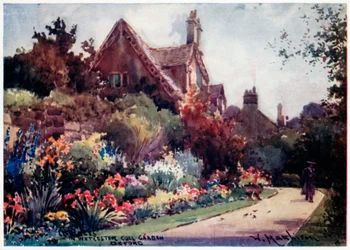 Garten des Worcester College
