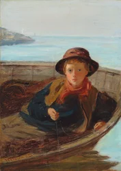 Der Fischerjunge, 1870