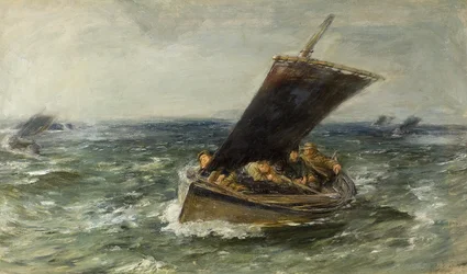 Durch Wind und Regen