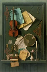Die alte Schranktür, 1889