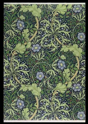 Seegras-Tapetendesign, gedruckt von John Henry Dearle (1860-1932), 1901
