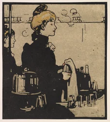 Londoner Typen: Bardame