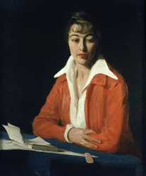 Porträt von Miss Maude Nelke