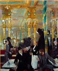 Das königliche Café in London