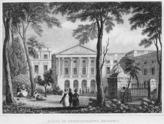 Abgeordnetenhaus, Brüssel, 1850