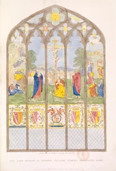 Das Ostfenster der Norfolk College Chapel, Greenwich, London, 1804