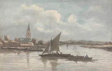 Blick auf die Themse bei Battersea