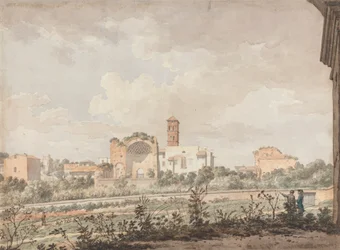 Tempel der Venus und Rom vom Kolosseum