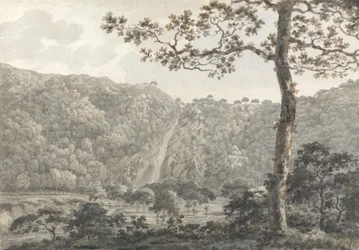 Die Wasserfälle von Powerscourt, Co. Wicklow, Irland