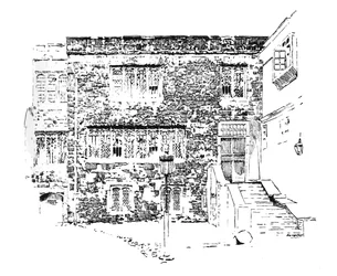 Jerusalem Chamber. Abtresidenz, Westminster, um 1897