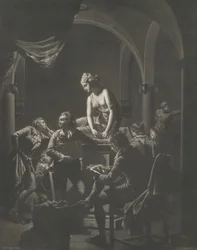 Eine Akademie bei Lampenlicht, 20. Februar 1772