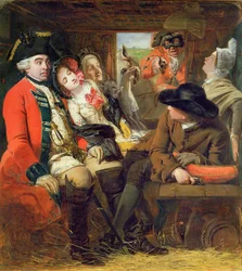 Ein Abenteuer mit der Postkutsche, Bagshot Heath, 1848