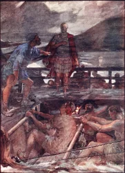 Caesar und der Pilot, Illustration aus 