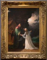 Szene aus dem Sturm, ca. 1850