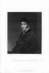William Lamb, 2. Viscount Melbourne, britischer Whig-Politiker und Premierminister, 1893