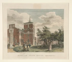 Rückseite des State House, Philadelphia