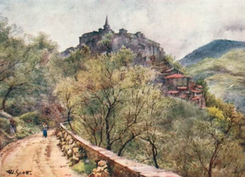 Apricale, vom Westen
