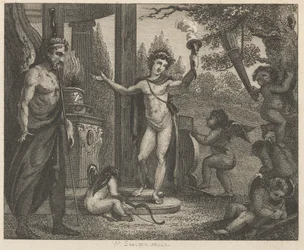 Cupid, Hymen und Plutus