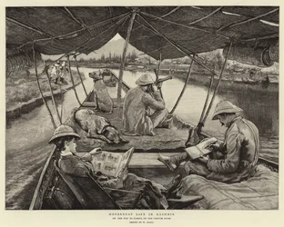 Hausbootleben in Kaschmir