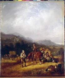 Die Weizenernte