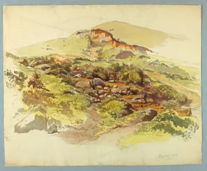 Studie einer Landschaft, Baveno, Lago Maggiore, Italien