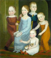 Fünf Kinder der Familie Budd