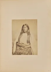 Kiowa-Mädchen