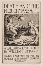 Der Tod und die Frau des Pflügers, 1892