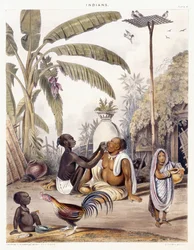 Der Dorffriseur, 1842