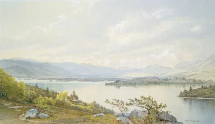 Squam Lake und die Sandwich Mountains