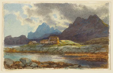 Studie einer Landschaft, Norwegen