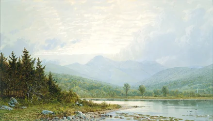 Sonnenuntergang auf dem Mount Chocorua, New Hampshire, 1872