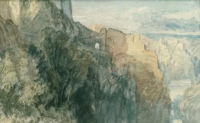 Burg Katz mit Blick auf Burg Rheinfels