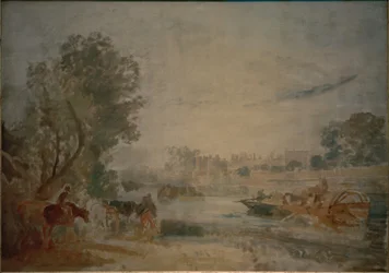 Hampton Court, von der Themse aus