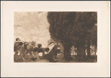 Bacchantenzug, nach Franz Stück