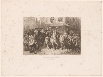 Einzug der Edlen in Brüssel, 1566