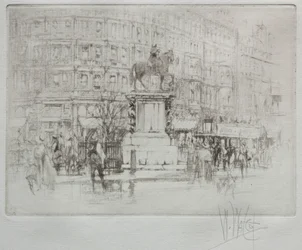 Charing Cross: Die Statue von Karl I.