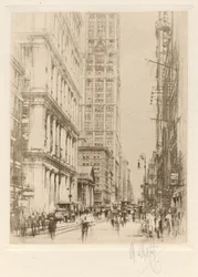 Lower Broadway, Downtown New York