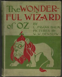 Vorderseite von "Der wunderbare Zauberer von Oz" von Lyman Frank Baum