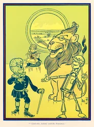 „Ich fühle mich weise“, sagte die Vogelscheuche. aus „Der Zauberer von Oz“ von L. Frank Baum